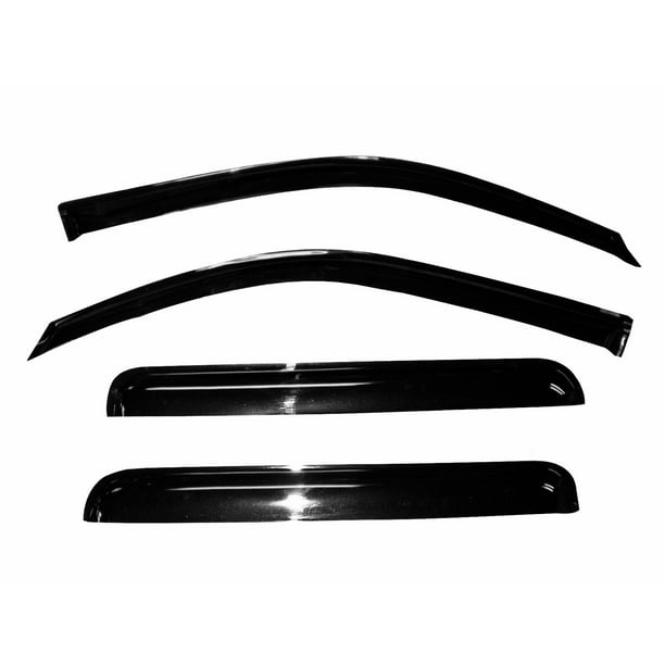 For 2005-16 Nissan Frontier King Cab Out-Channel Window Visor Sun Guard 2pc